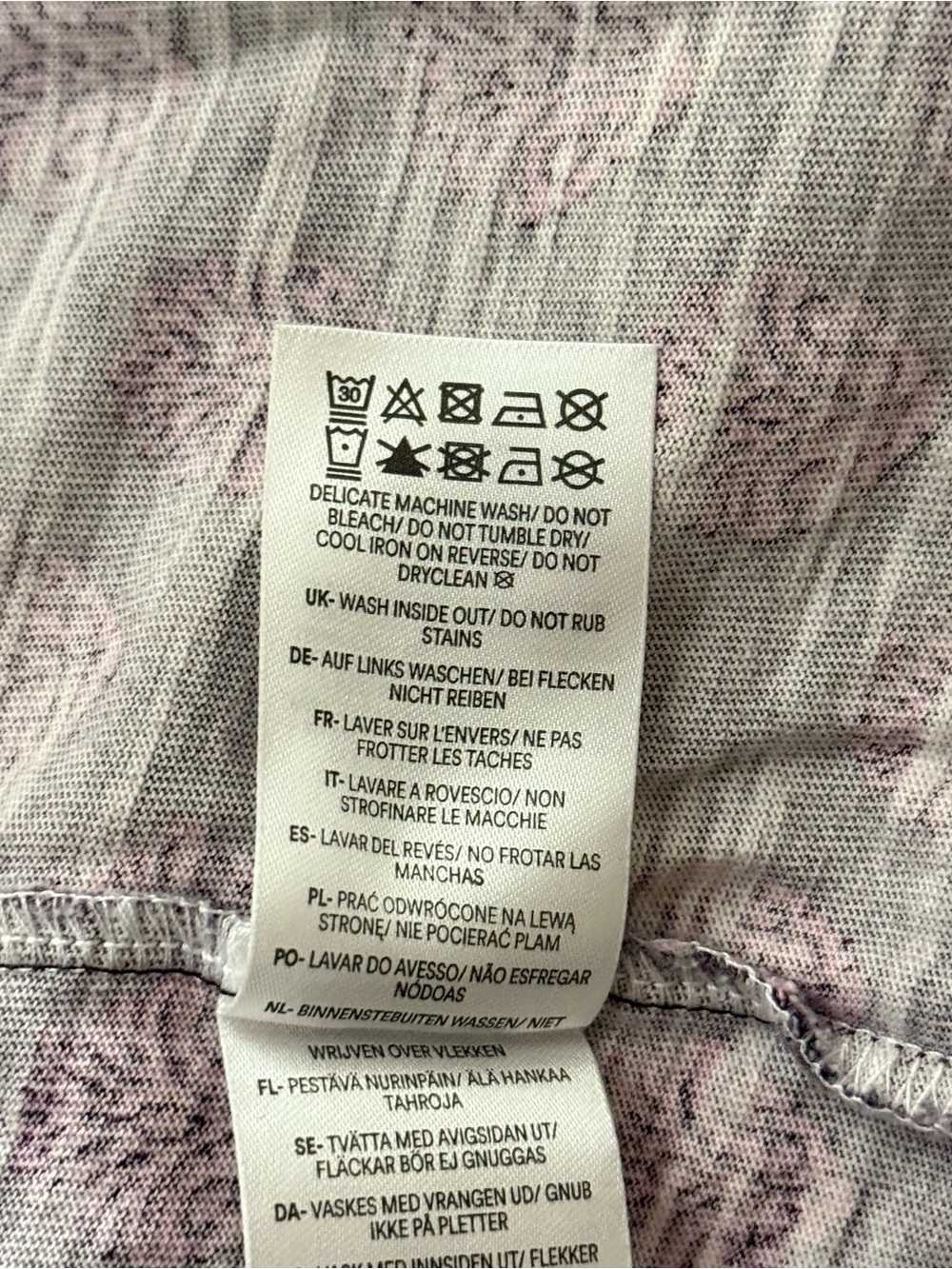 Boden Florrie Fern Dress Black Pink Print Cotton Jersey Pockets 14L - Picture 9 of 9